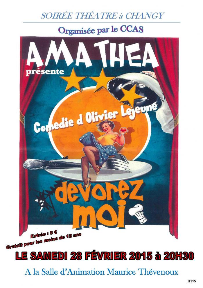 Affichette theatre ccas